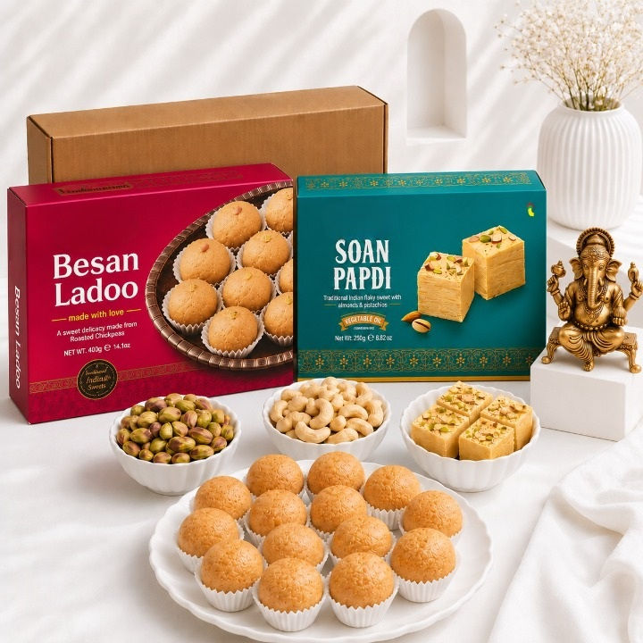 Traditional Mithai & Blessing Celebration Set