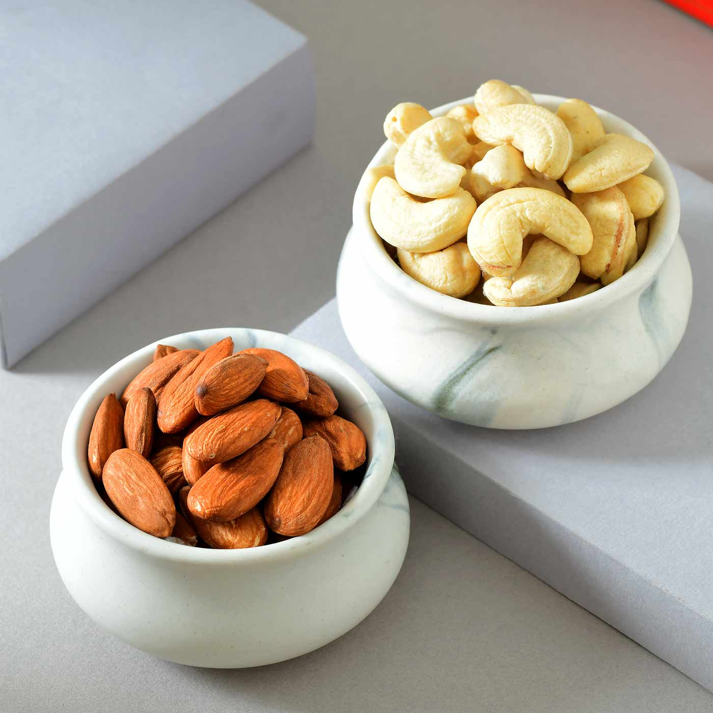 Soft Gulab Jamun & Crunchy Nuts Trio