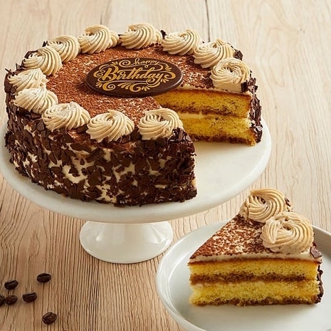 Birthday Tiramisu Cake