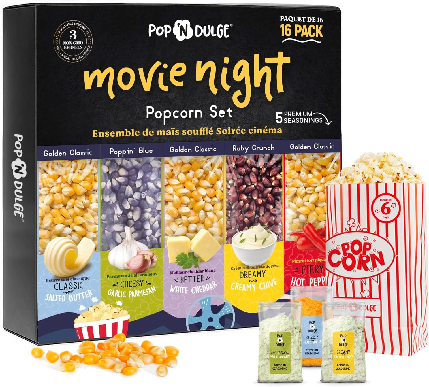 Movie Night Gift Basket