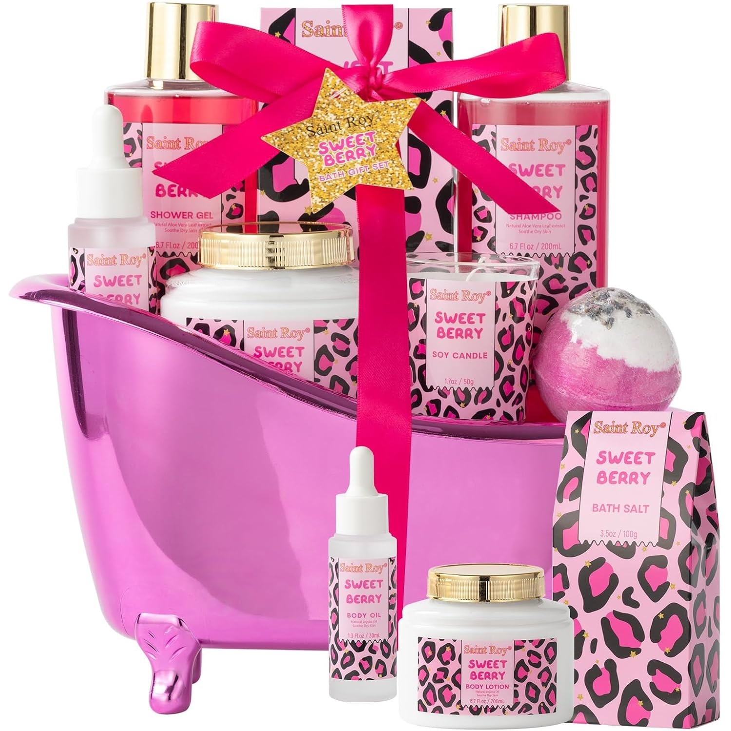 Sweet Berry Spa Gift Set for Women