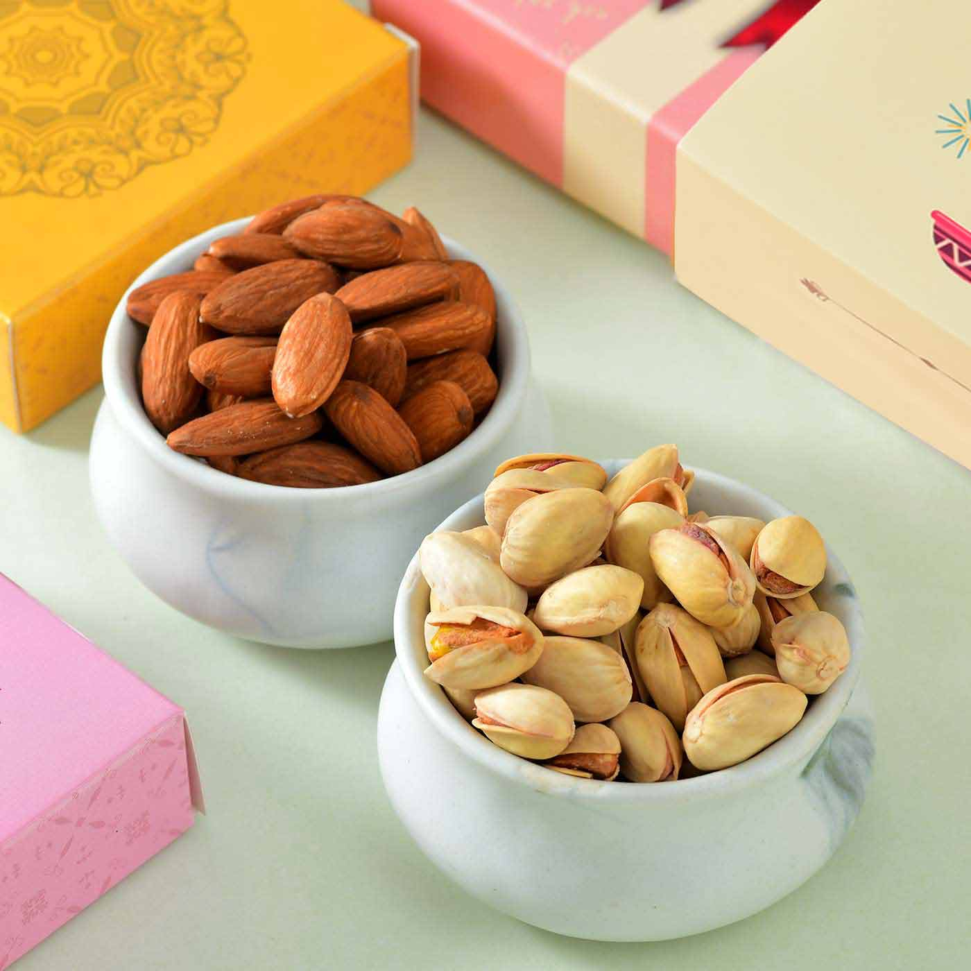 Pistachio and Almond