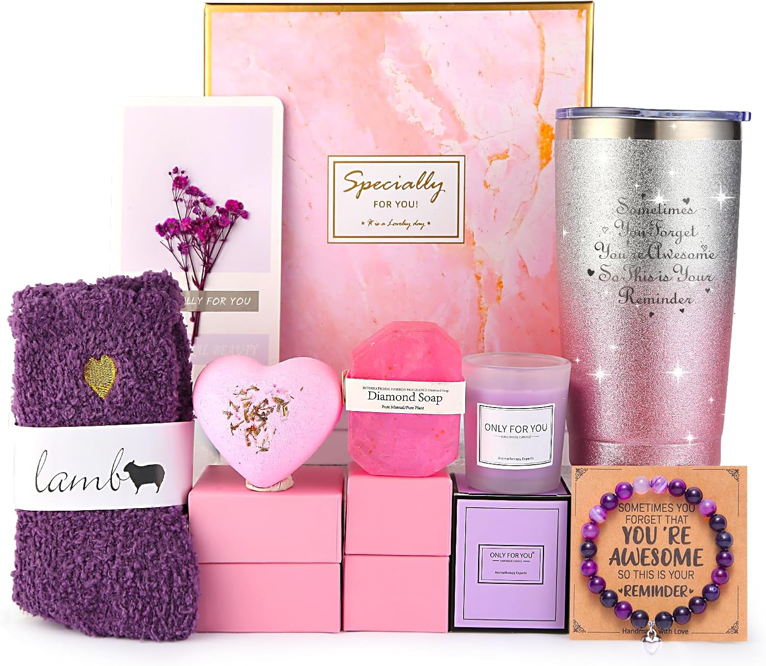 Self-Care & Spa Gift Basket for Her