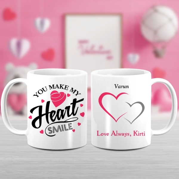 Heart Smile Coffee Mug