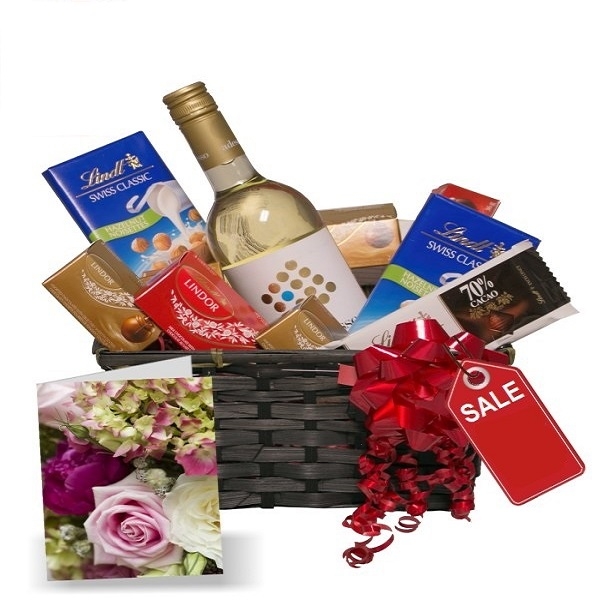 Lindt & White Send Gift Basket to Canada 1800GiftPortal