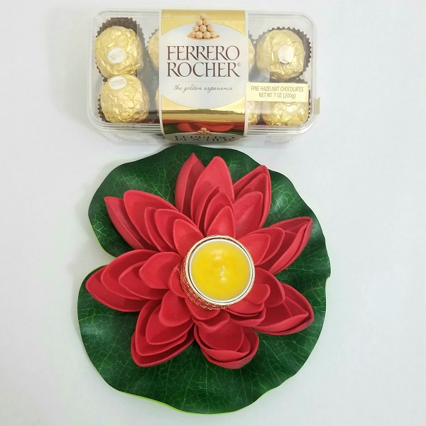 Lotus Diya & Ferrero