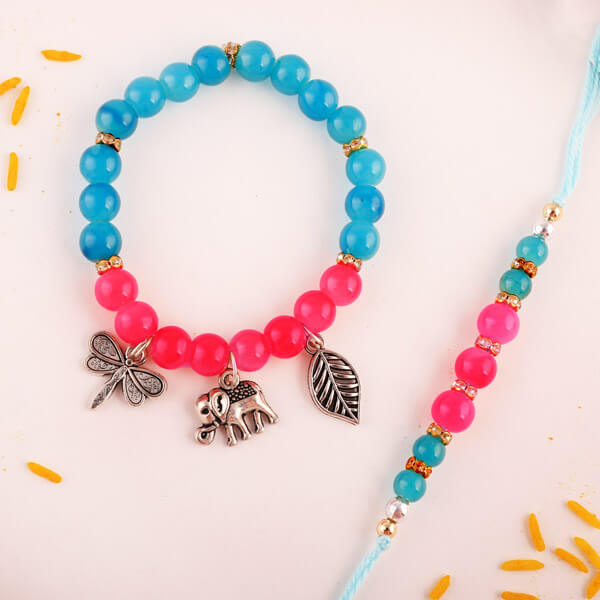 Nature Charm Bhaiya Bhabhi Rakhi