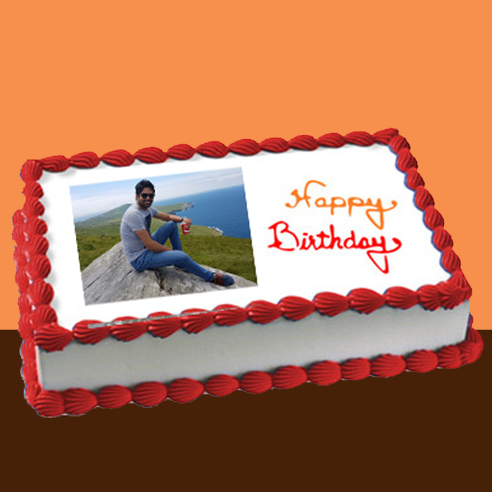 Rectangular Photo cake