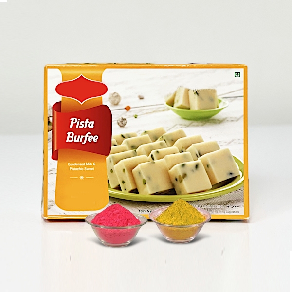 Holi with Pista Barfi