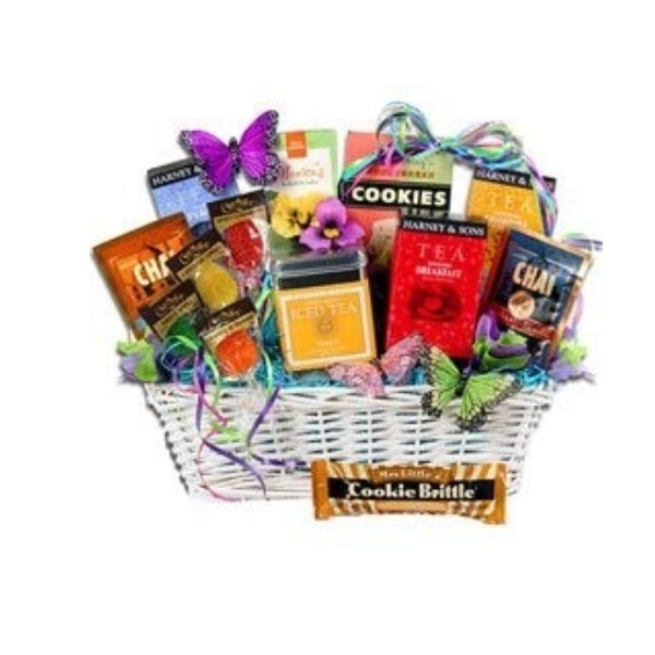 Tea and Cookies Gift Basket