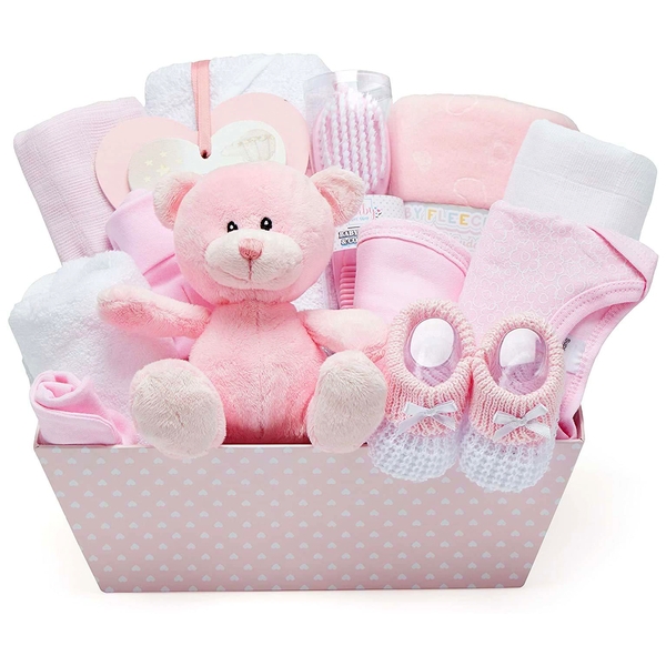 Gift Basket in Pink