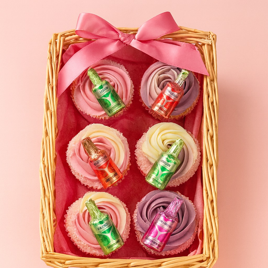 Fruity Cocktail Cupcakes