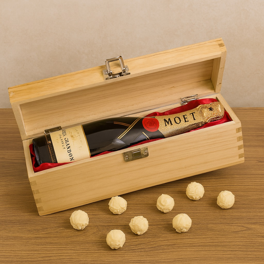Moet With Champagne Truffles