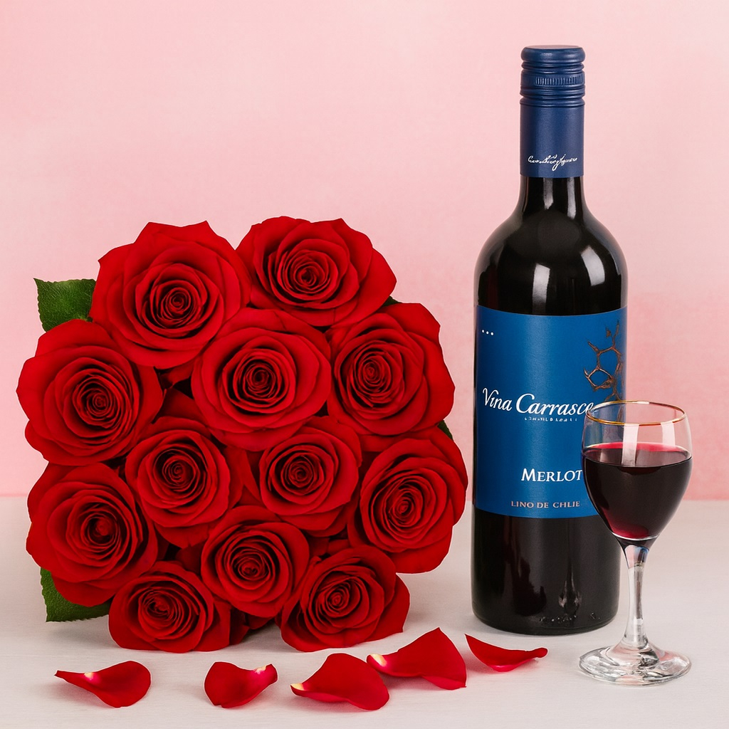 Red Roses & Red Wine