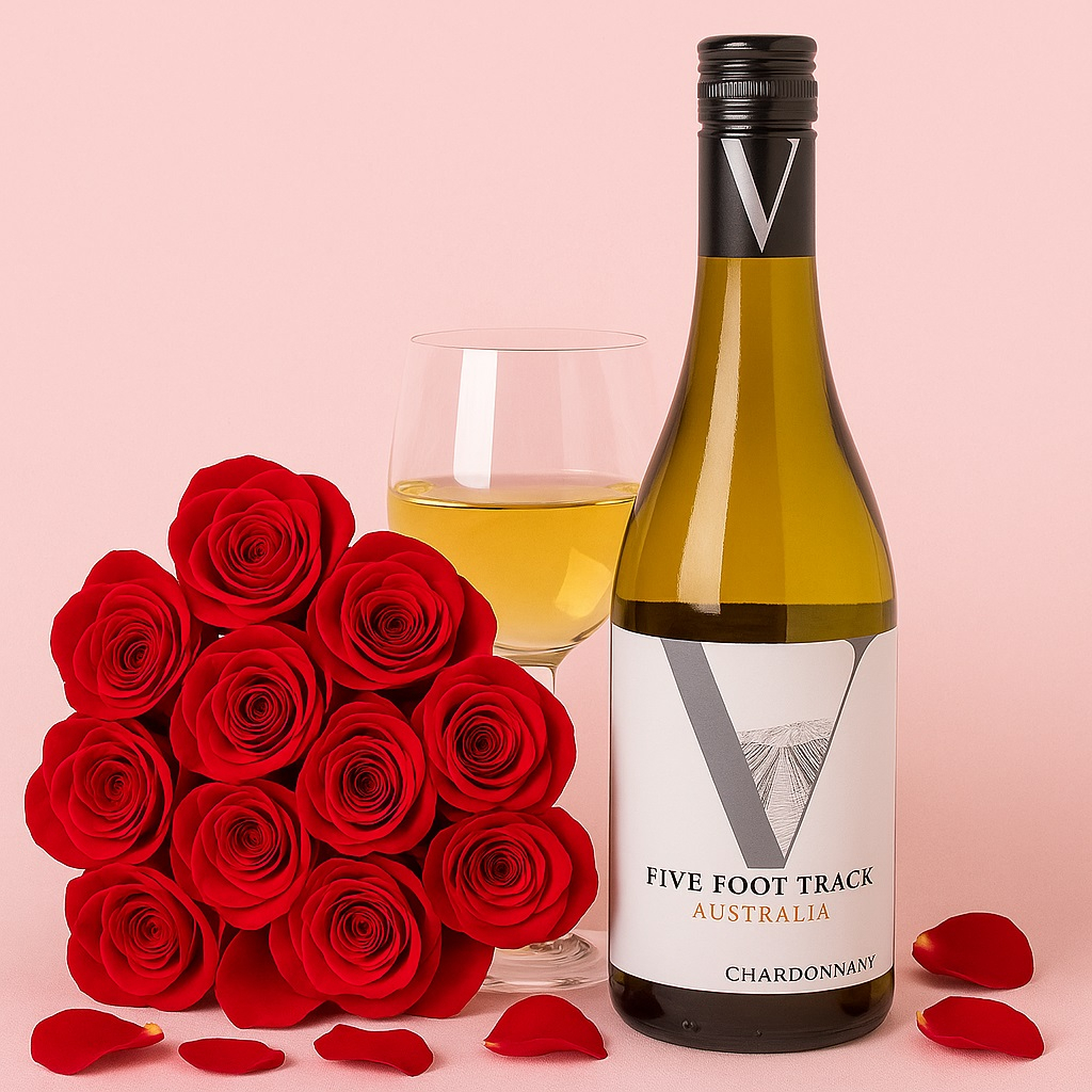 White Wine & Red Roses