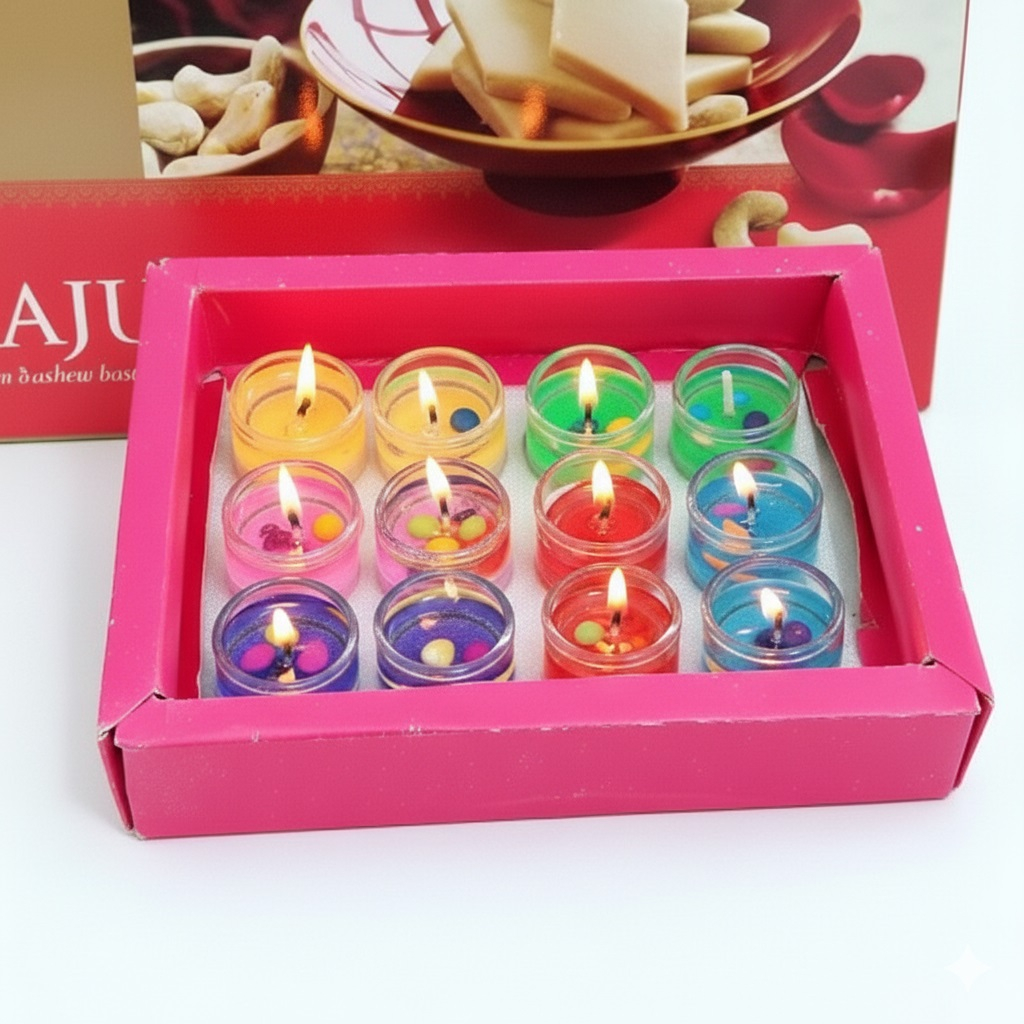 Tealight & Kaju Katli
