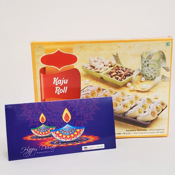 Diwali with Kaju Roll