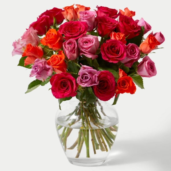 Colourful Rose Bouquet