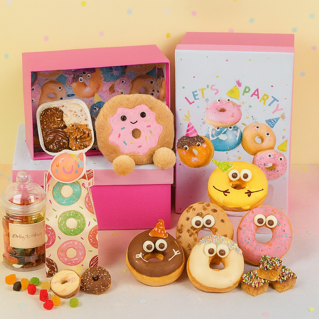 Lets Party Donut Gift Tower