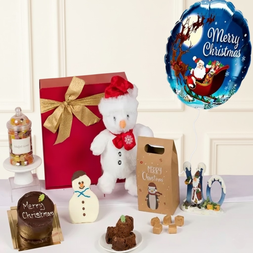 Christmas Bear Celebration Gift Box