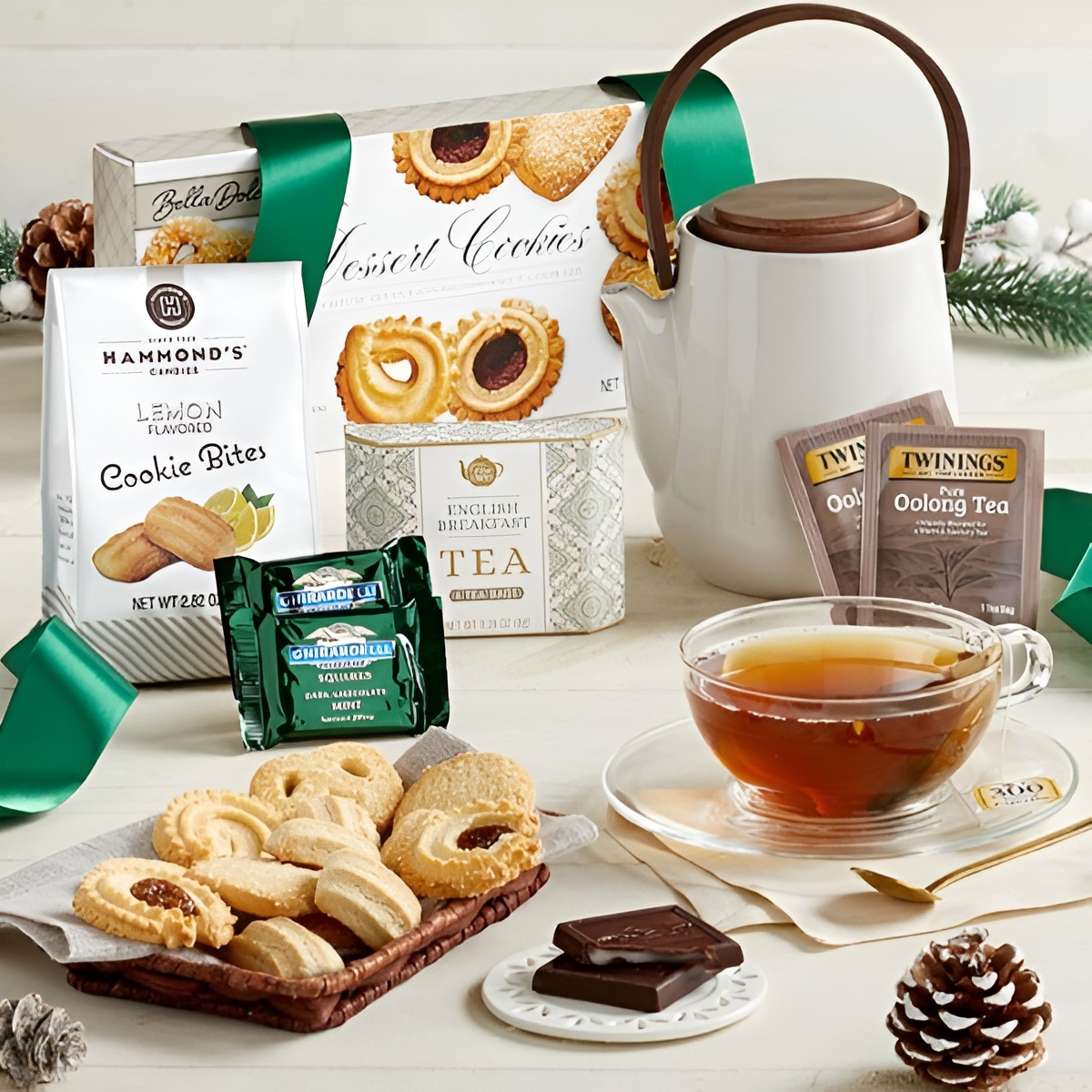 Wintry Warmer Tea Gift Tray