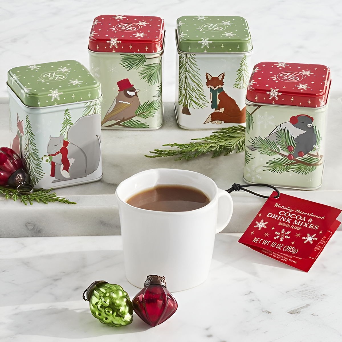 Holiday Hot Chocolate Tin Collection
