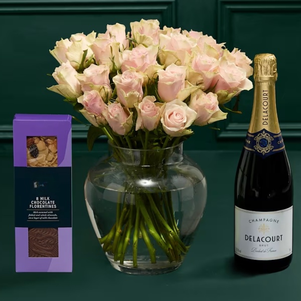 Prosecco, Roses & Swiss Chocolate