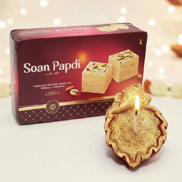 Stylish Diya with Soan