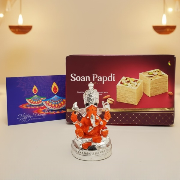 Sitting Ganesha with Soan