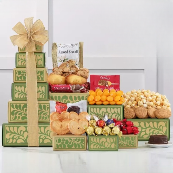 Lindt, Ghirardelli and Bakery Gift Tower