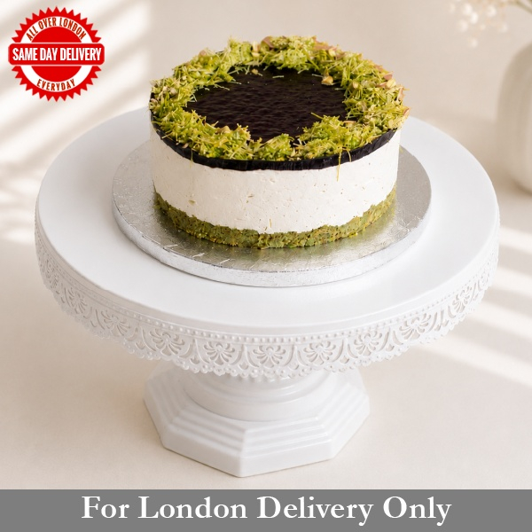 Choco Kunafa Cheesecake