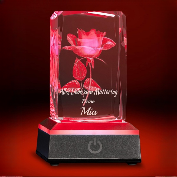 3D Engraving Personalised Glass