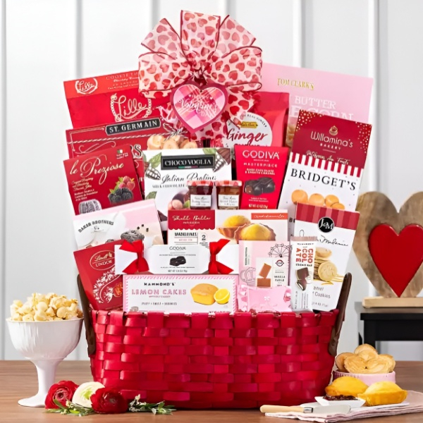 Valentine Extravaganza Gift Basket