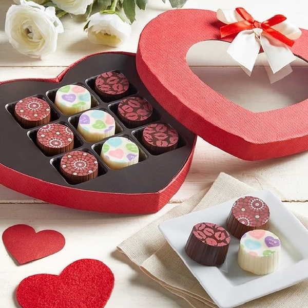 Valentine Sweets Heart Box