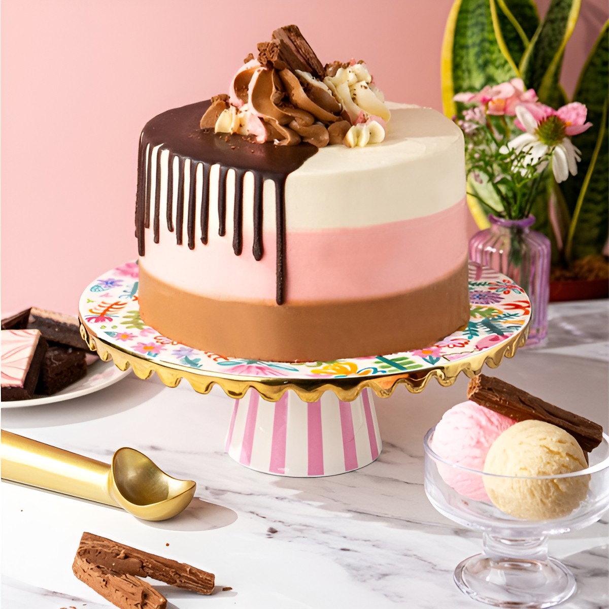 Triple Flavor Stack Cake