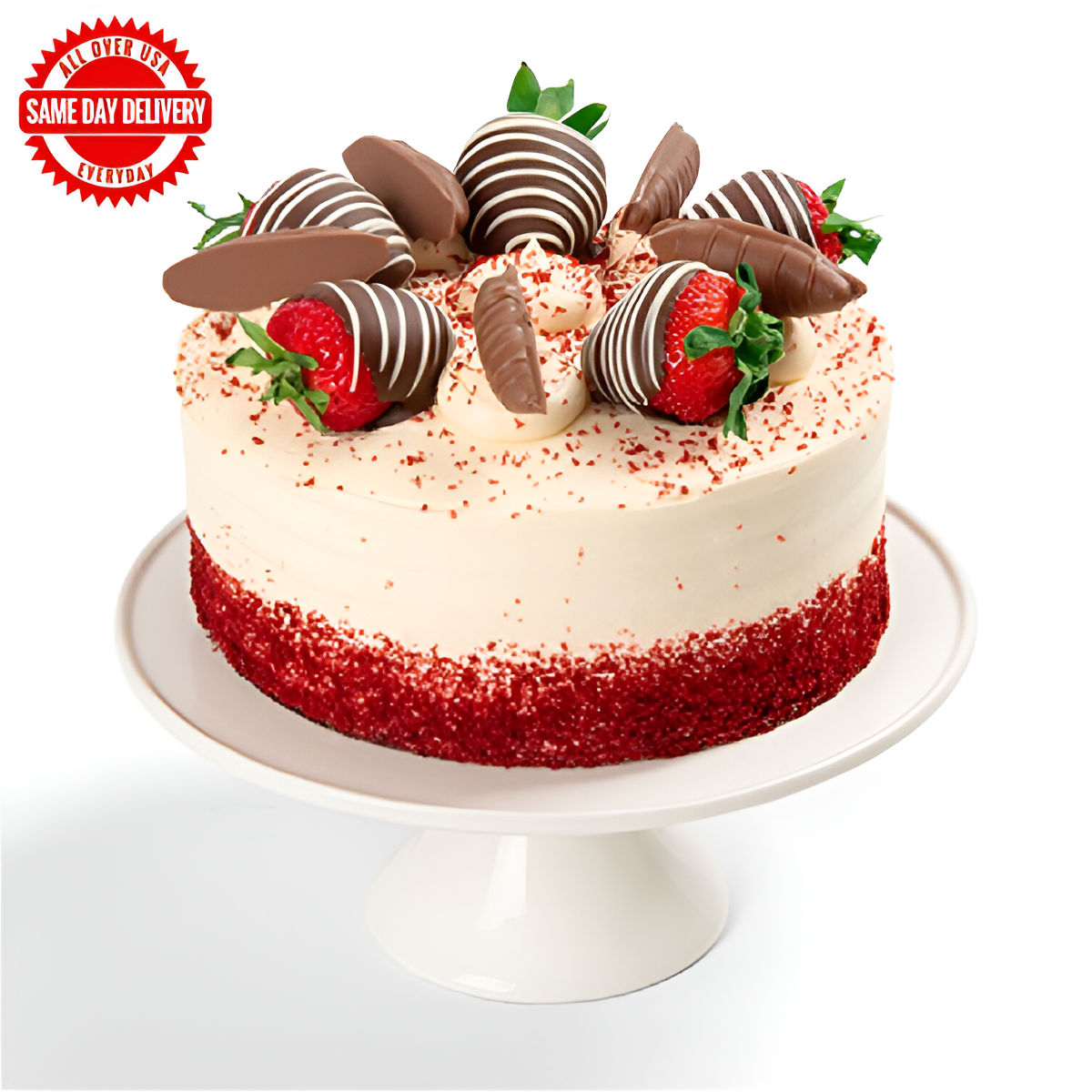 Grand Red Velvet Cake