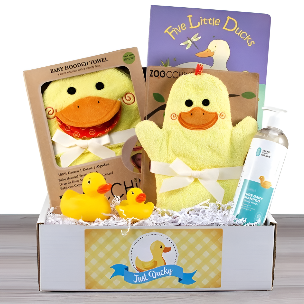 Just Ducky! Baby's First Bath Gift Box