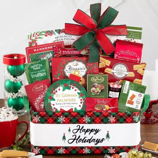 Happy Holiday Gift Basket
