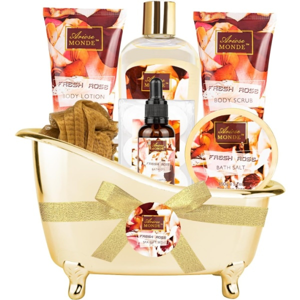 Rose Spa Gift Basket