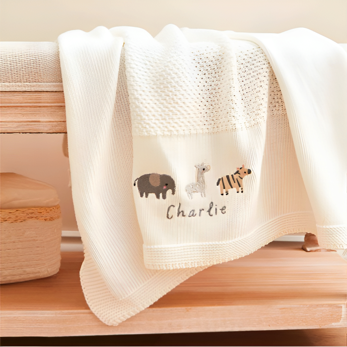 Personalised Born To Be Loved Shawl