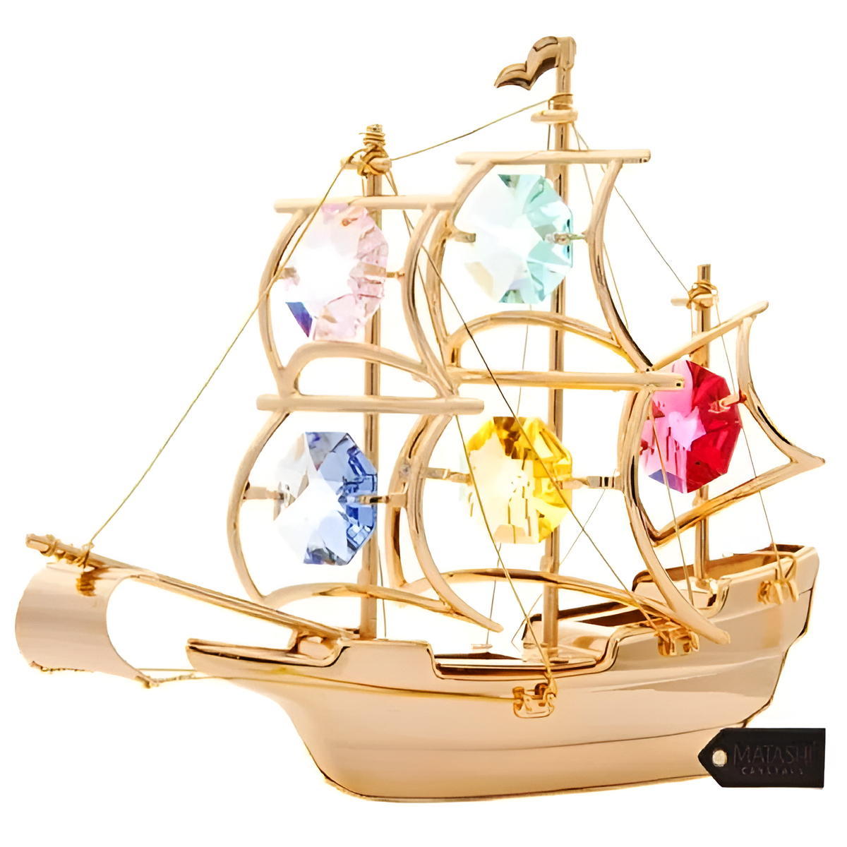 Gold Plated Mayflower Ornament