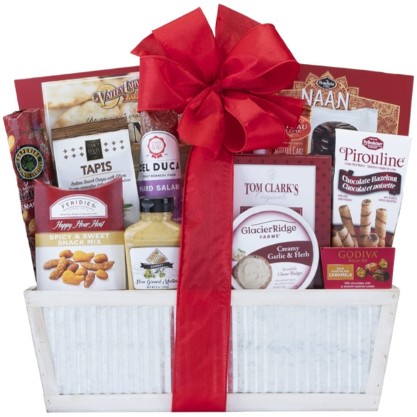Contemporary Tote Gift Basket