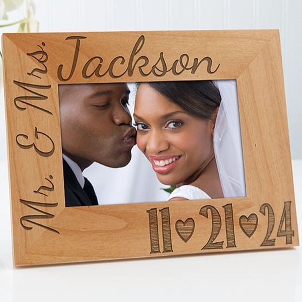 Wedding Date Picture Frame