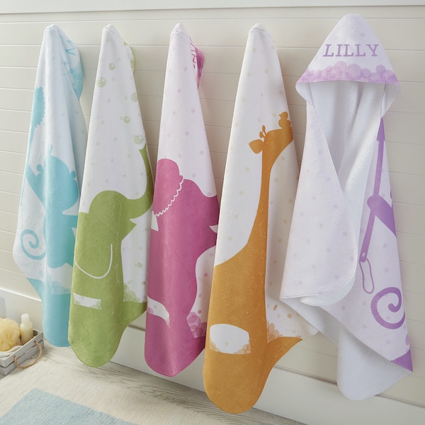 Baby Zoo Hooded Towel