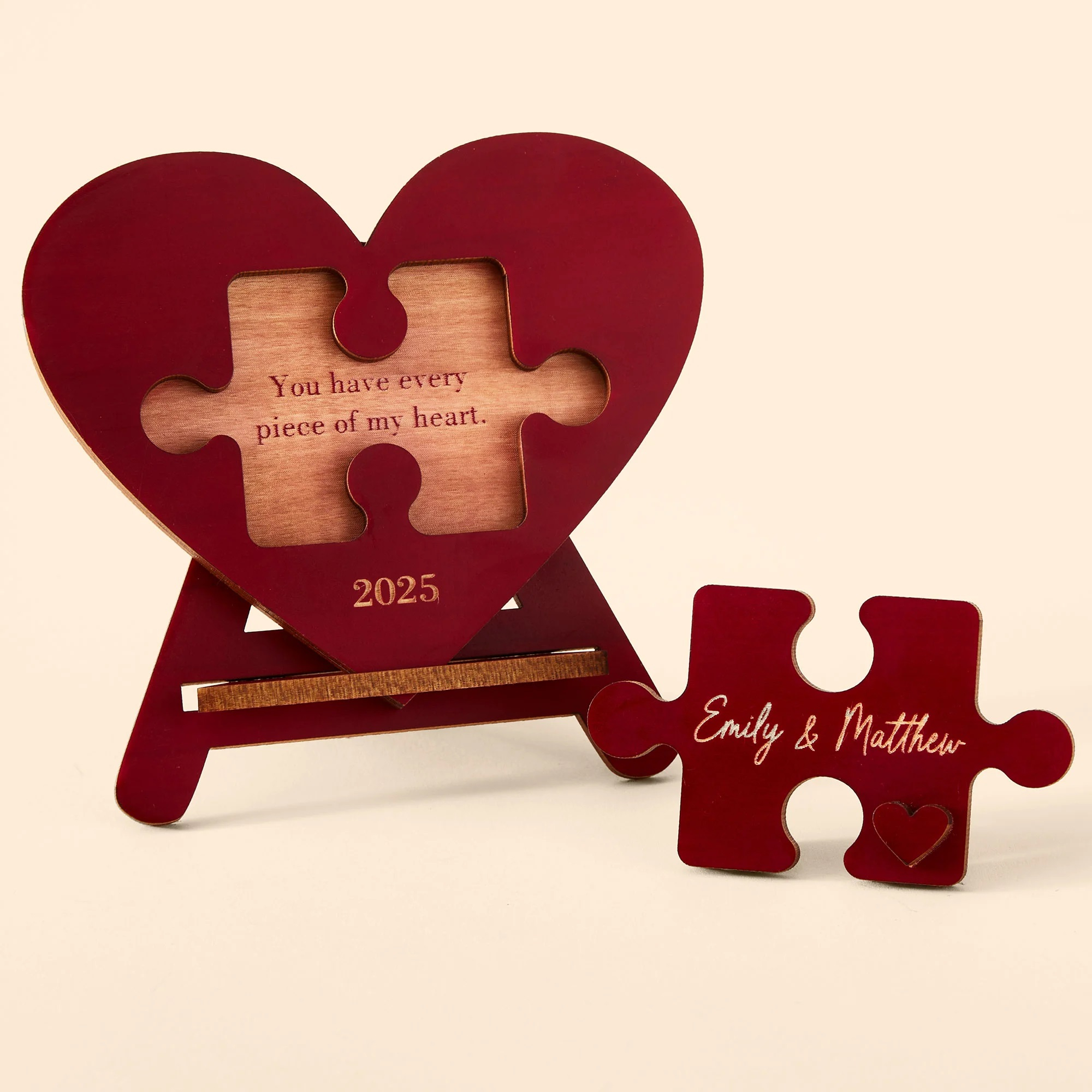 Piece of My Heart Tabletop Puzzle