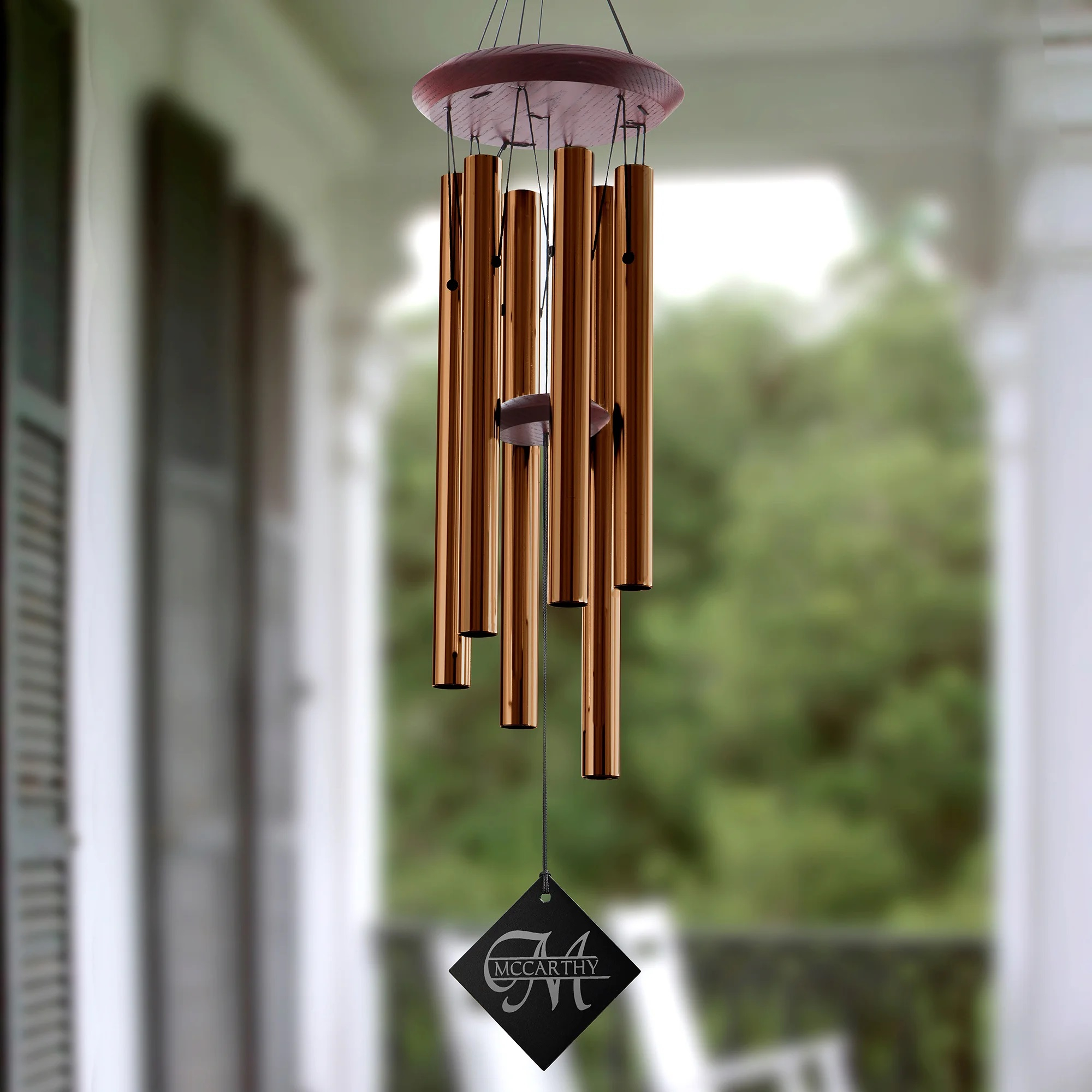 Monogram Personalized Wind Chimes
