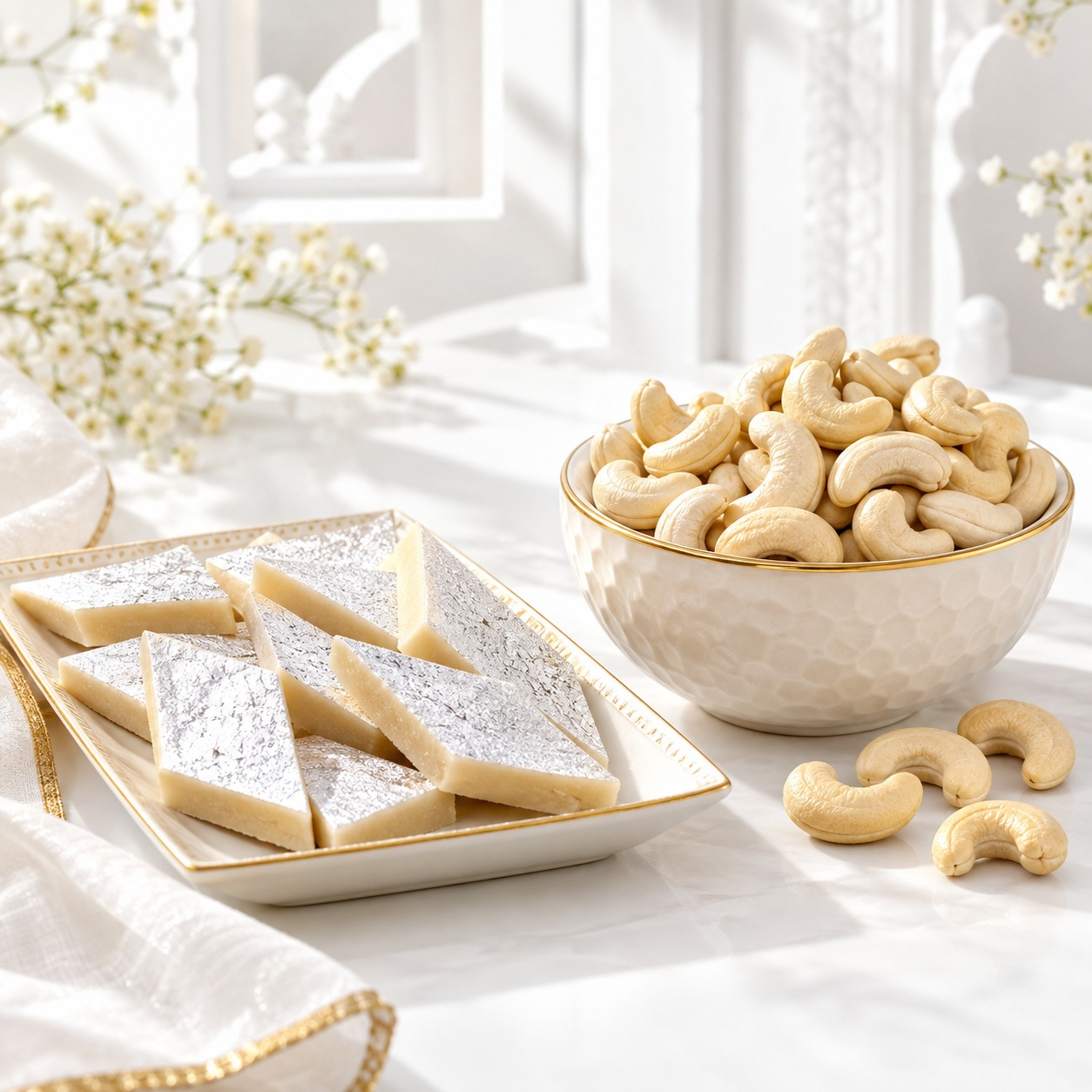 Festive Kaju Katli & Premium Cashew Combo