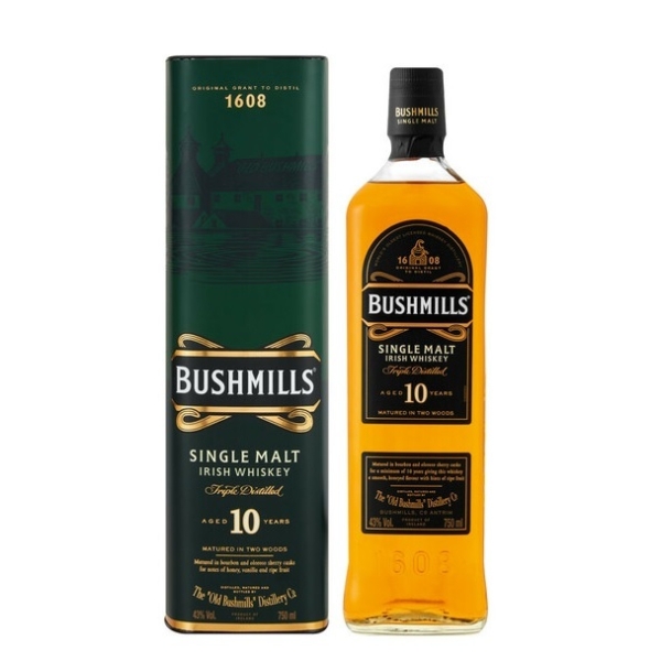 Bushmills 10 Year Single Malt Irish Whisky