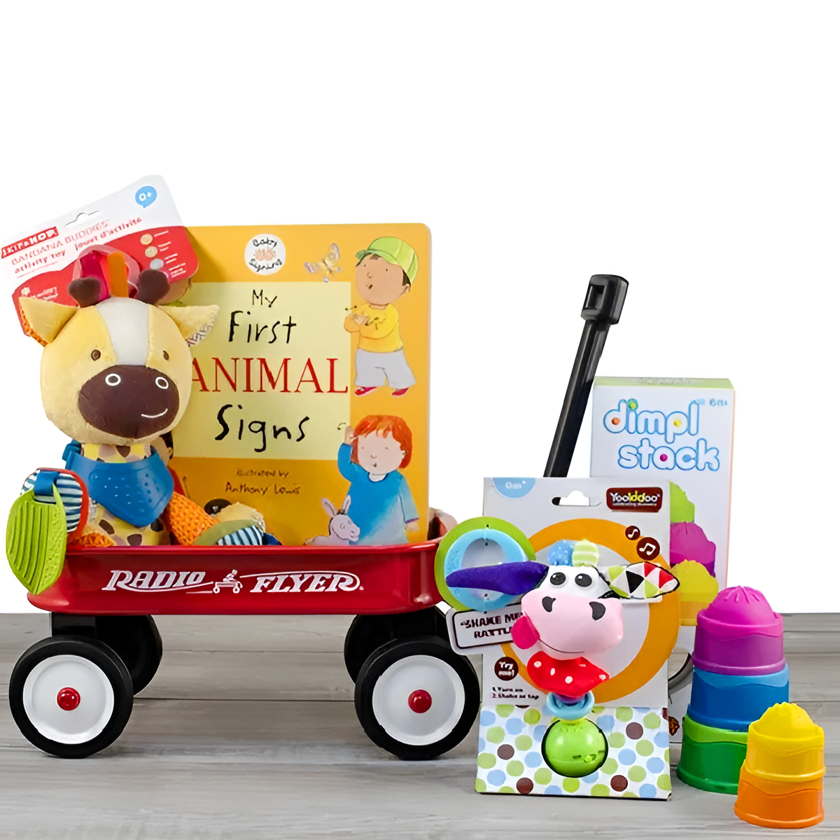 Little Red Wagon New Baby Gift