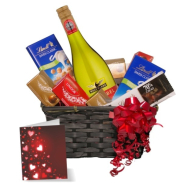 Lindt & Chardonnay Basket